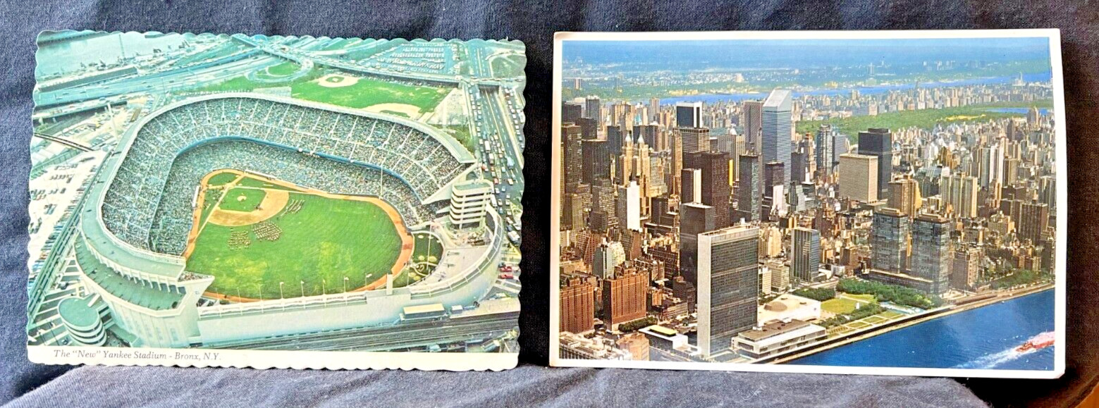 Lot of 2 1970\'s Vintage Postcards \