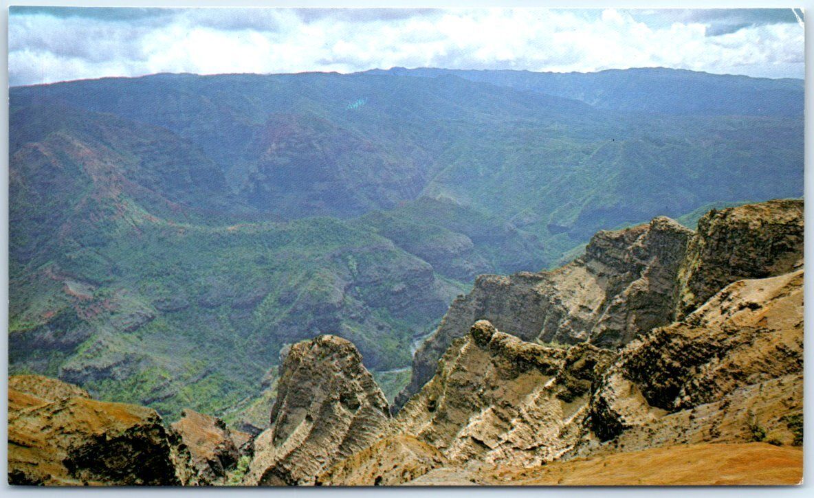 Postcard - Waimea Canyon - Hawaii\'s Grand Canyon of the Pacific