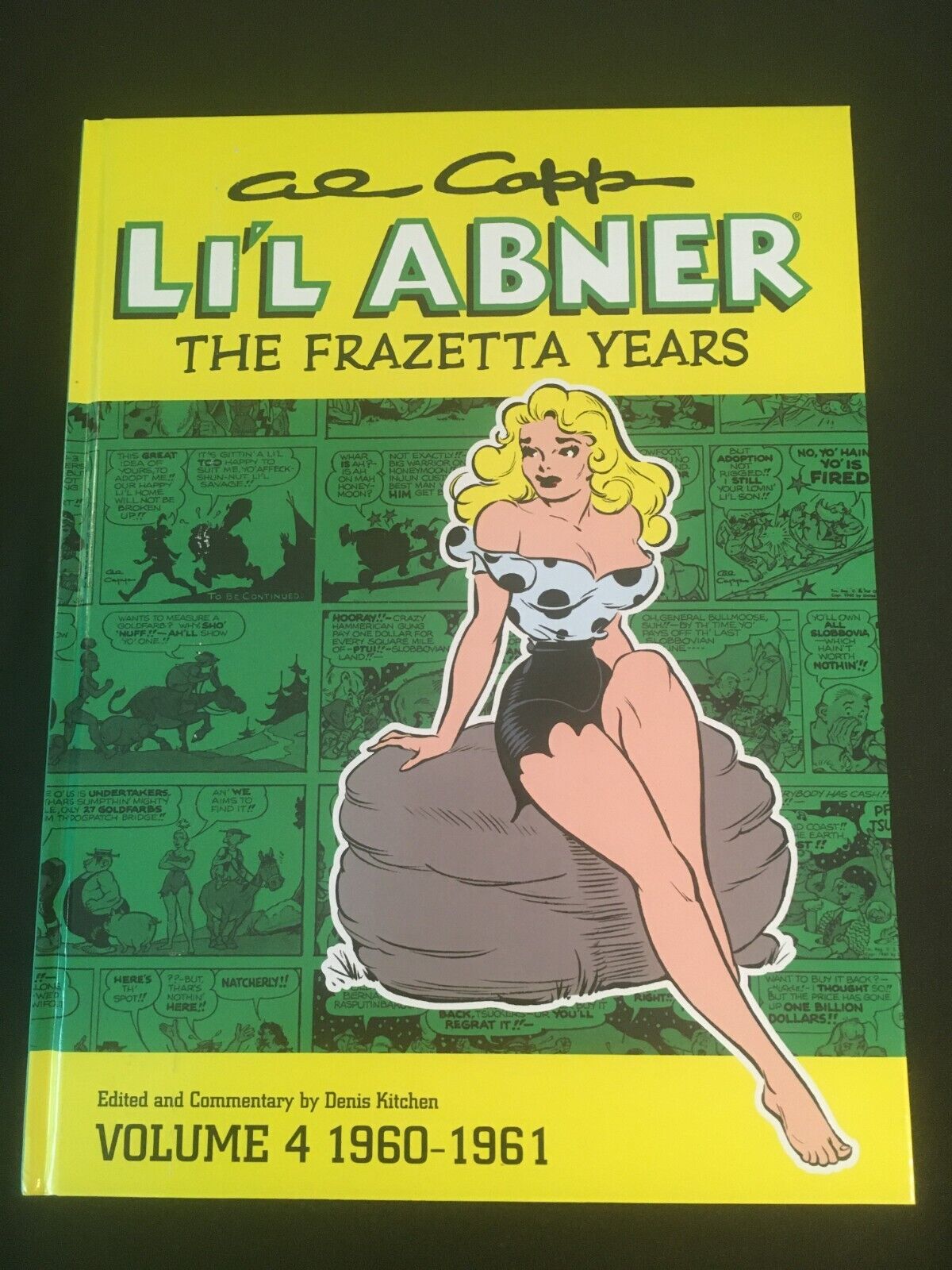 AL CAPP\'S LI\'L ABNER: THE FRAZETTA YEARS Vol. 4: 1960-1961 Dark Horse Hardcover