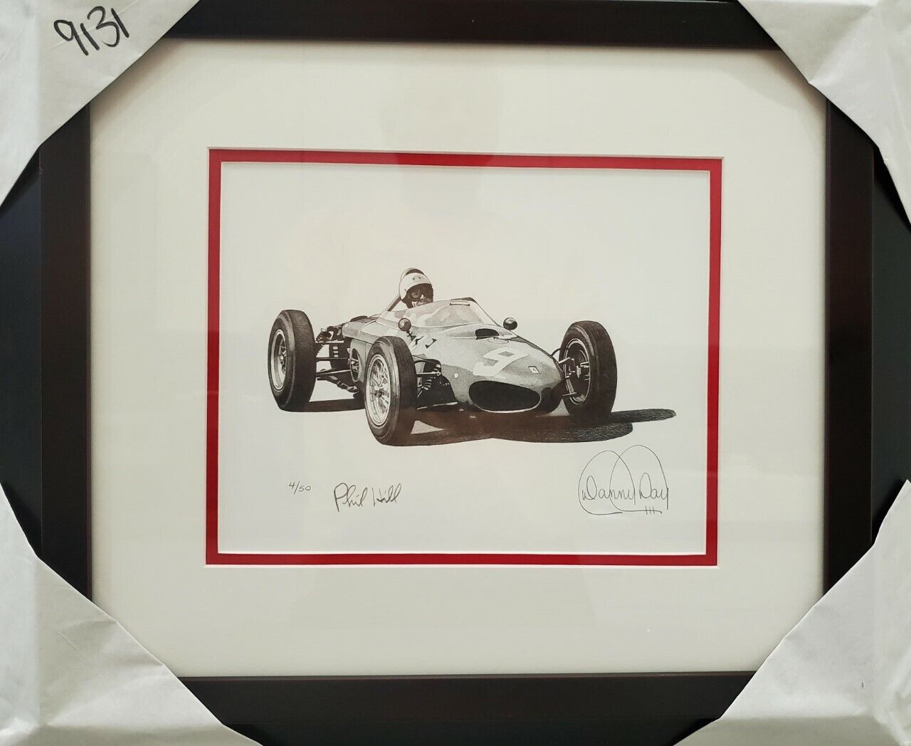 Ferrari 156 Sharknose  Autographed by Phil Hill
