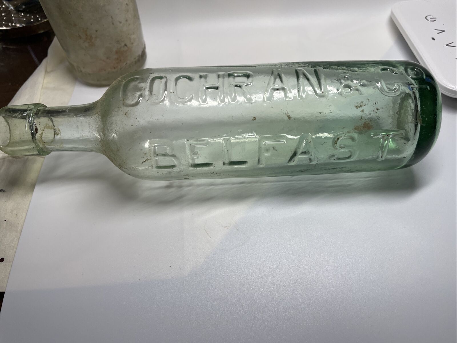 Rare 1900’s Bottle COCHR AN& C0 BELFASTRound Bottom