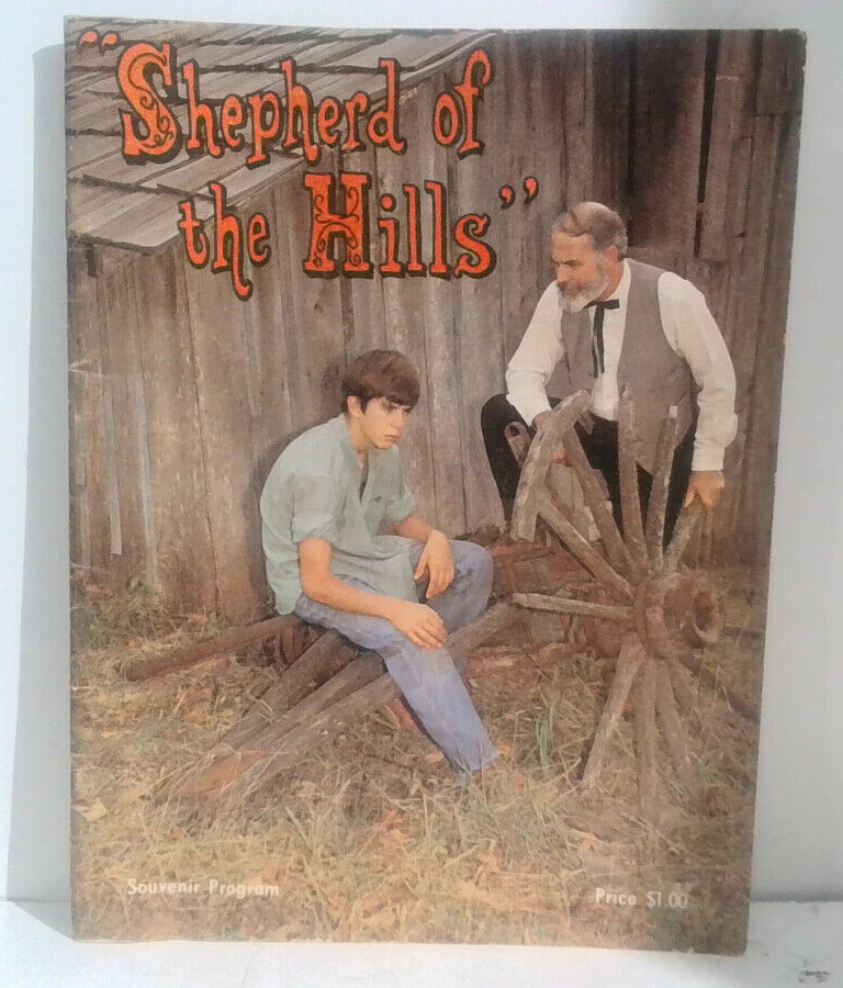 NICE FIND Shepherd Of The Hills Souvenir Program Branson Old Mill Theater L3B26