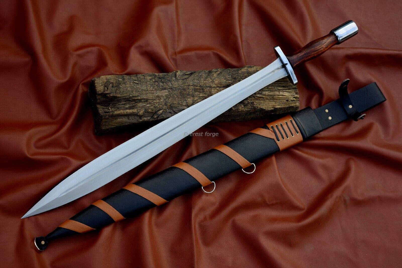 24 inches Greek Xiphos Sword-Viking sword-battle ready tactical, Hunting,sword
