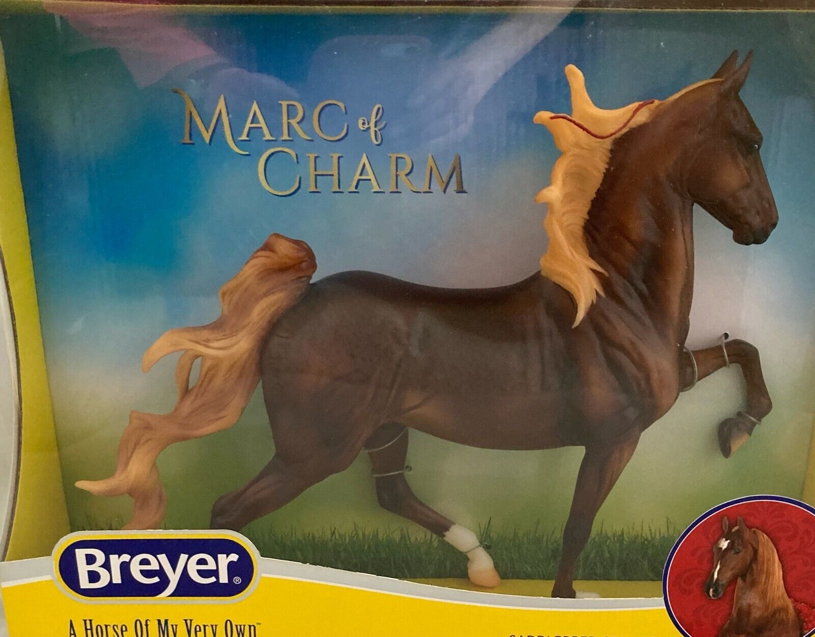 Breyer Horse Marc of Charm Racking Saddlebred Stallion sculpted by Jennifer Scot