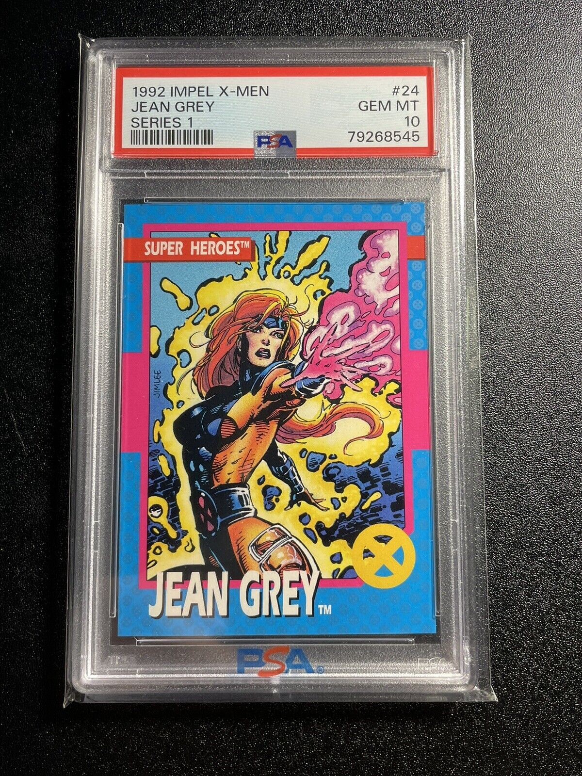 1992 Impel X-Men Jean Grey Series 1 #24 PSA 10 GEM MINT