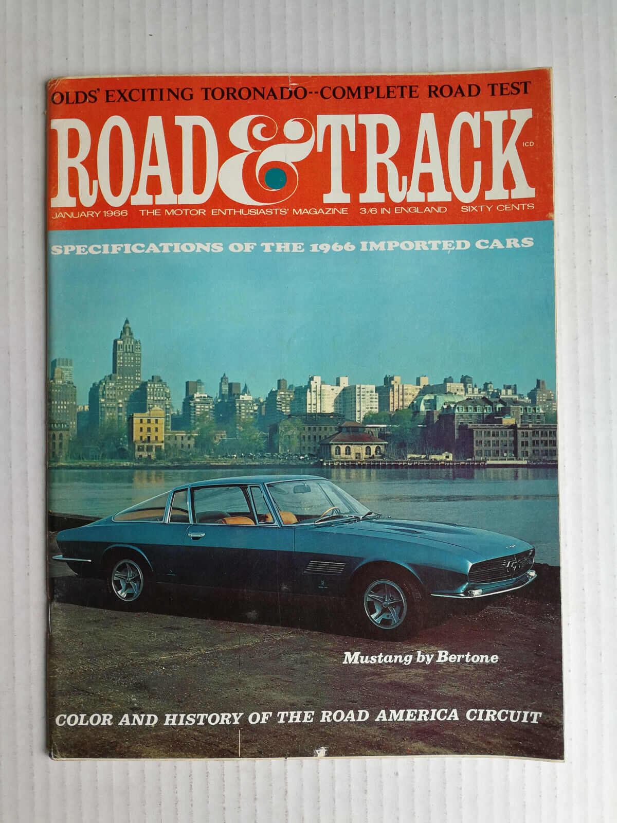 Road & Track Magazine 1966 - The Complete Year  - All 12 Issues
