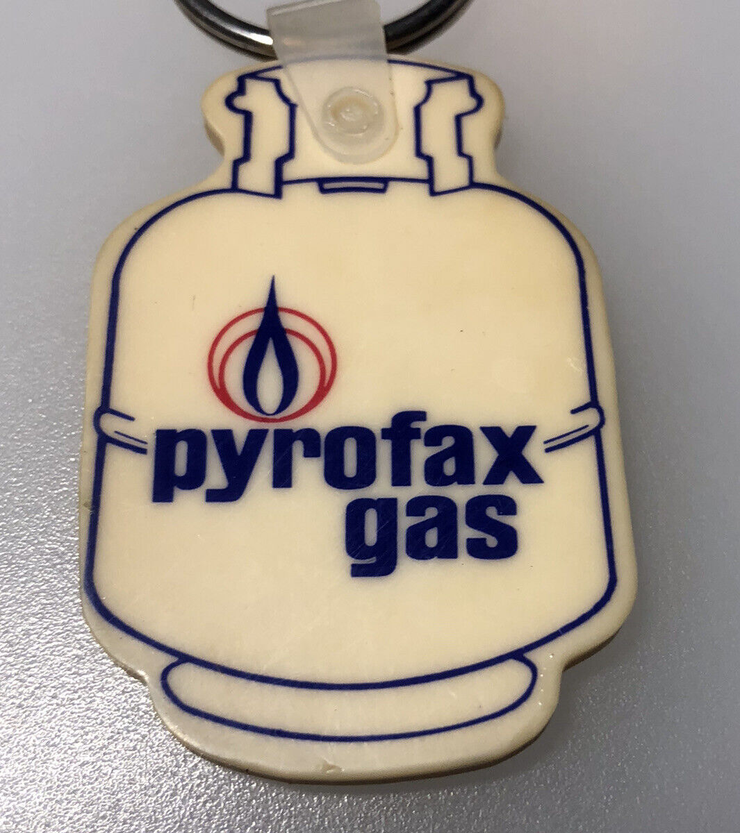 Pyrofax Gas Propane Natural Fossil Fuel Energy Advertising Vintage Keychain