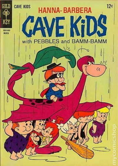 Cave Kids #12 VG 4.0 1966 Stock Image Low Grade