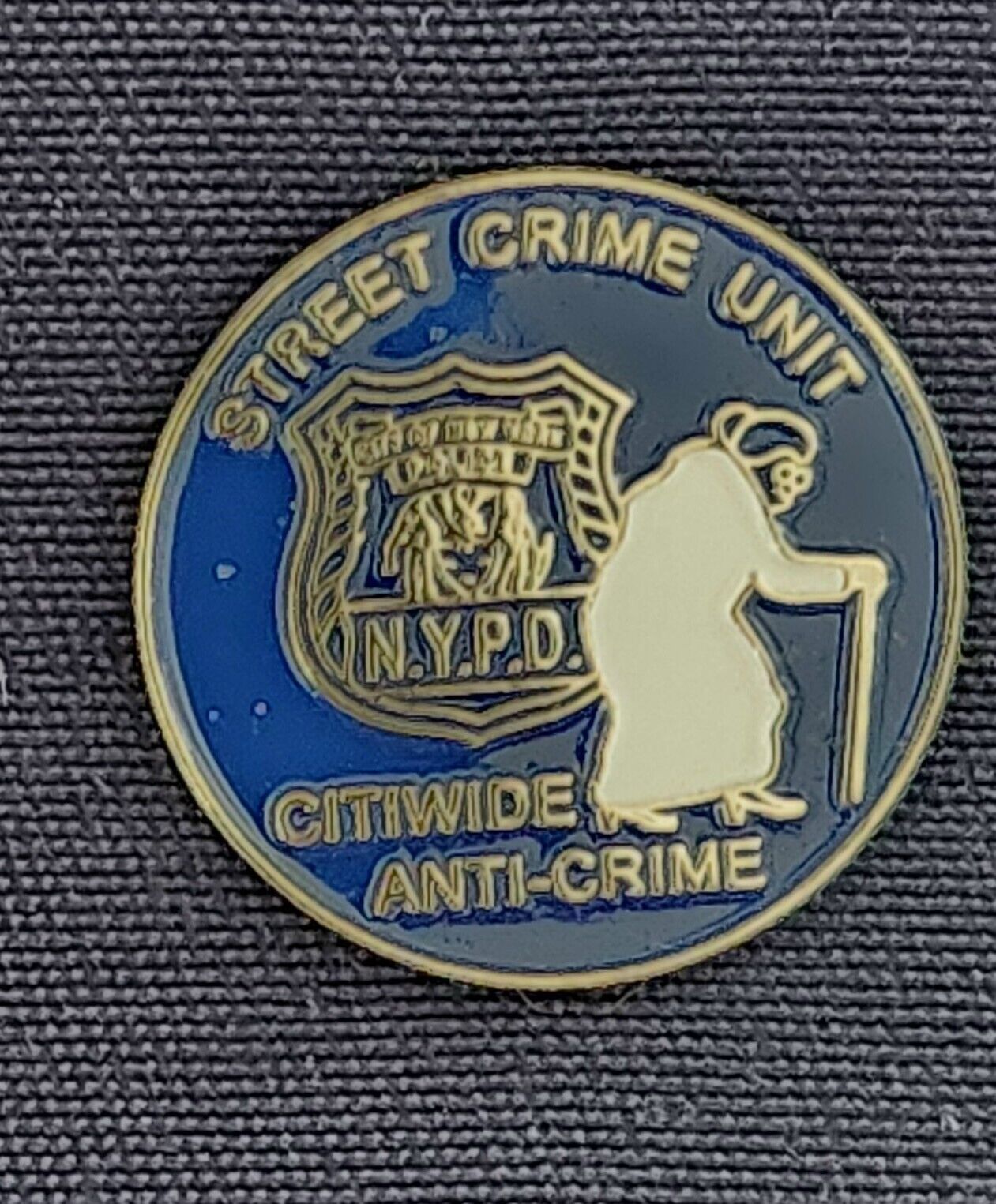 New York City Police NYPD Pin Street Crime Unit SCU Citiwide Anti-Crime