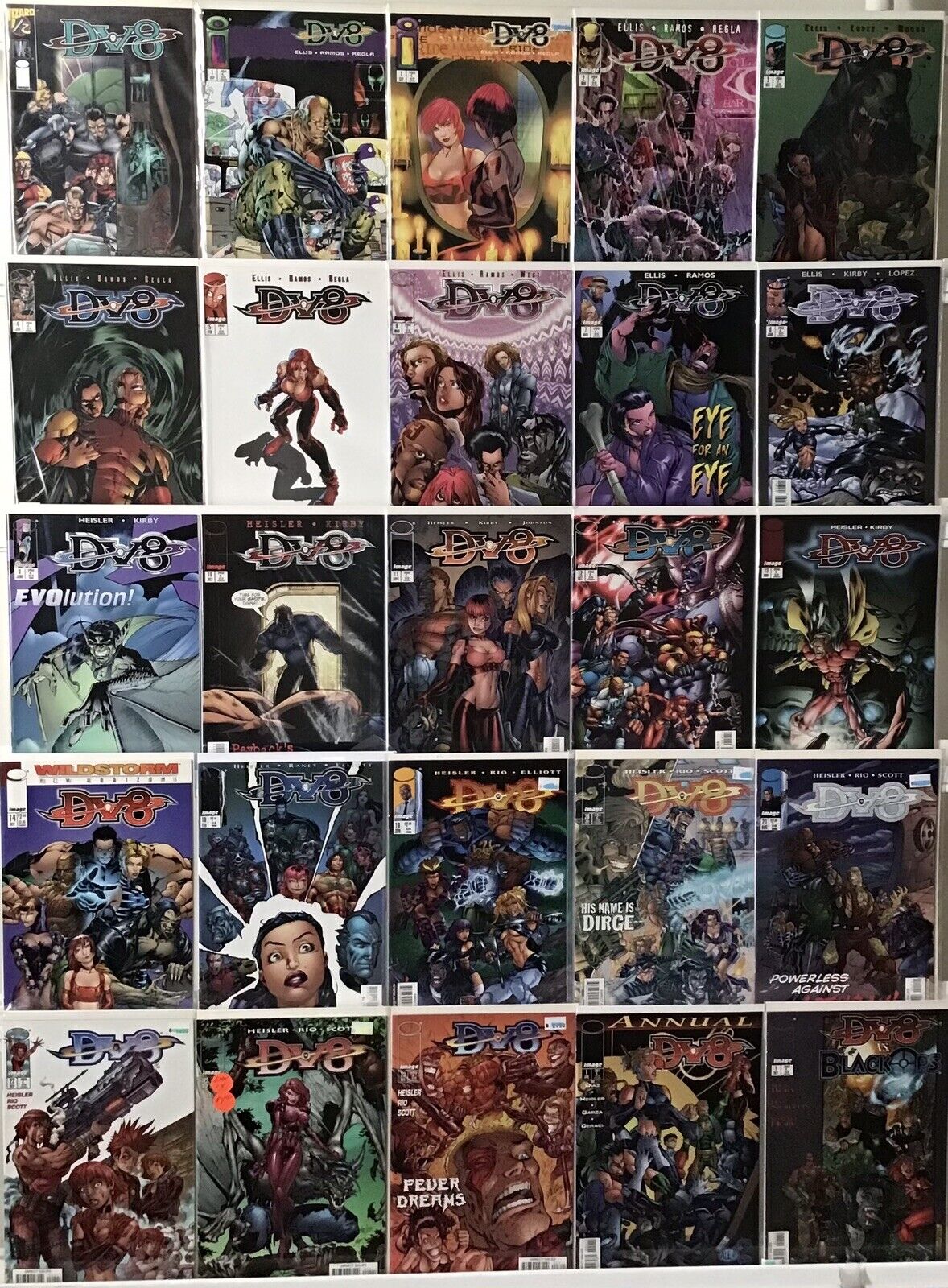 Image Comics - DV8 - Comic Book Lot Of 25