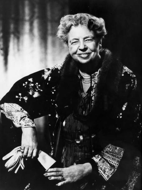 American Humanitarian Eleanor Roosevelt The Wife Of Franklin OLD PHOTO