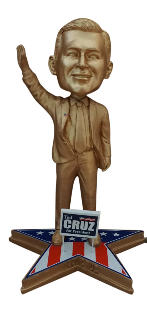 Ted Cruz Presidential Gold Version Bobblehead
