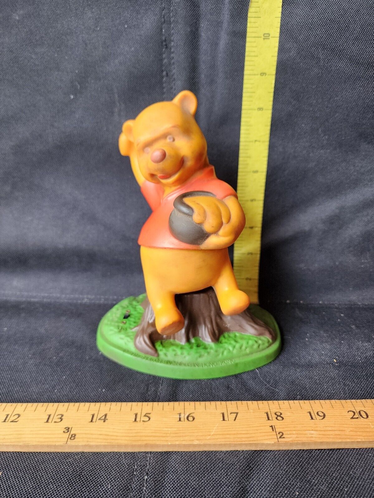 Vintage 1979 Shelcore Light Up Winnie The Pooh Figurine Untested