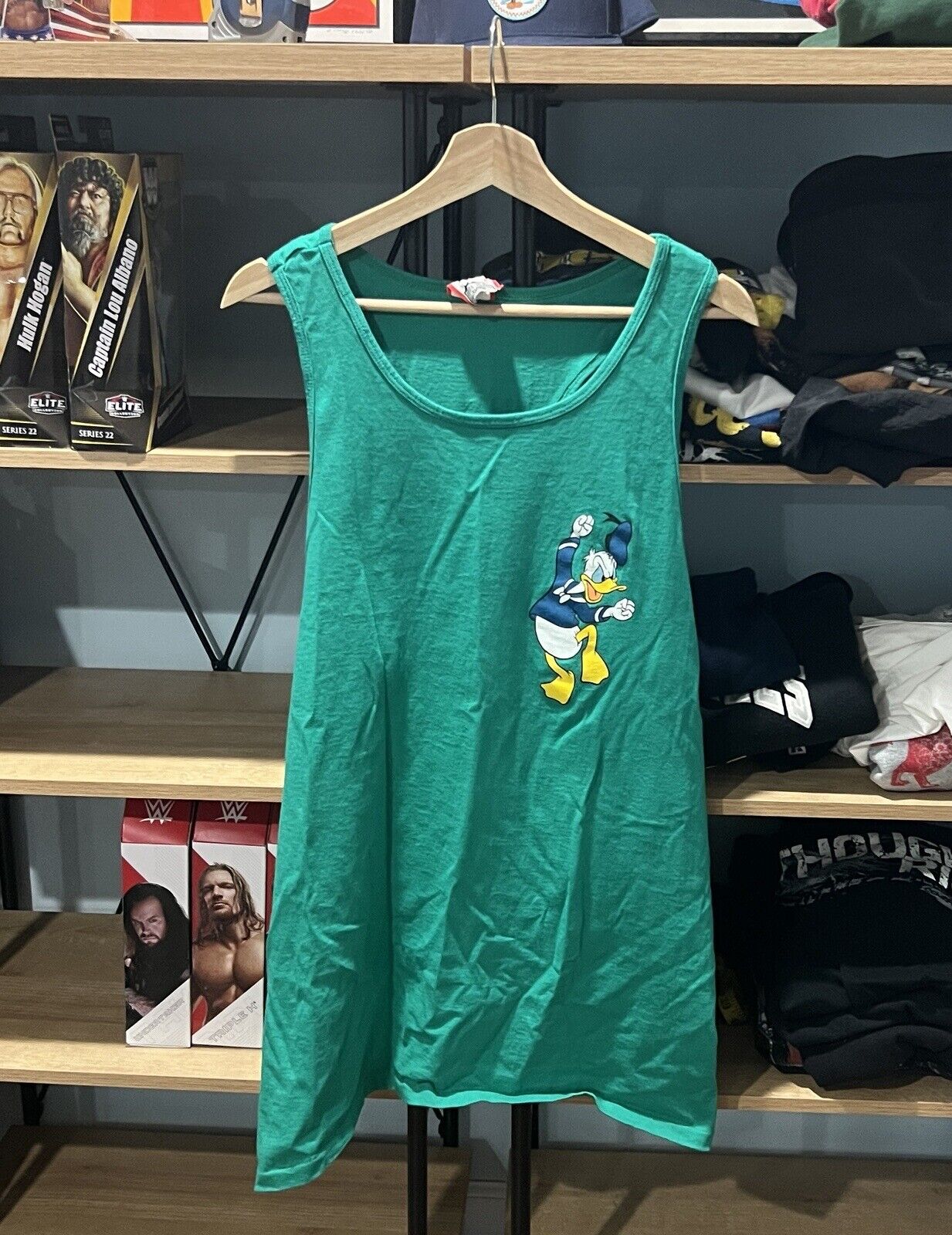 Vintage 90s Disney Designs Donald Duck Tanktop Shirt XL