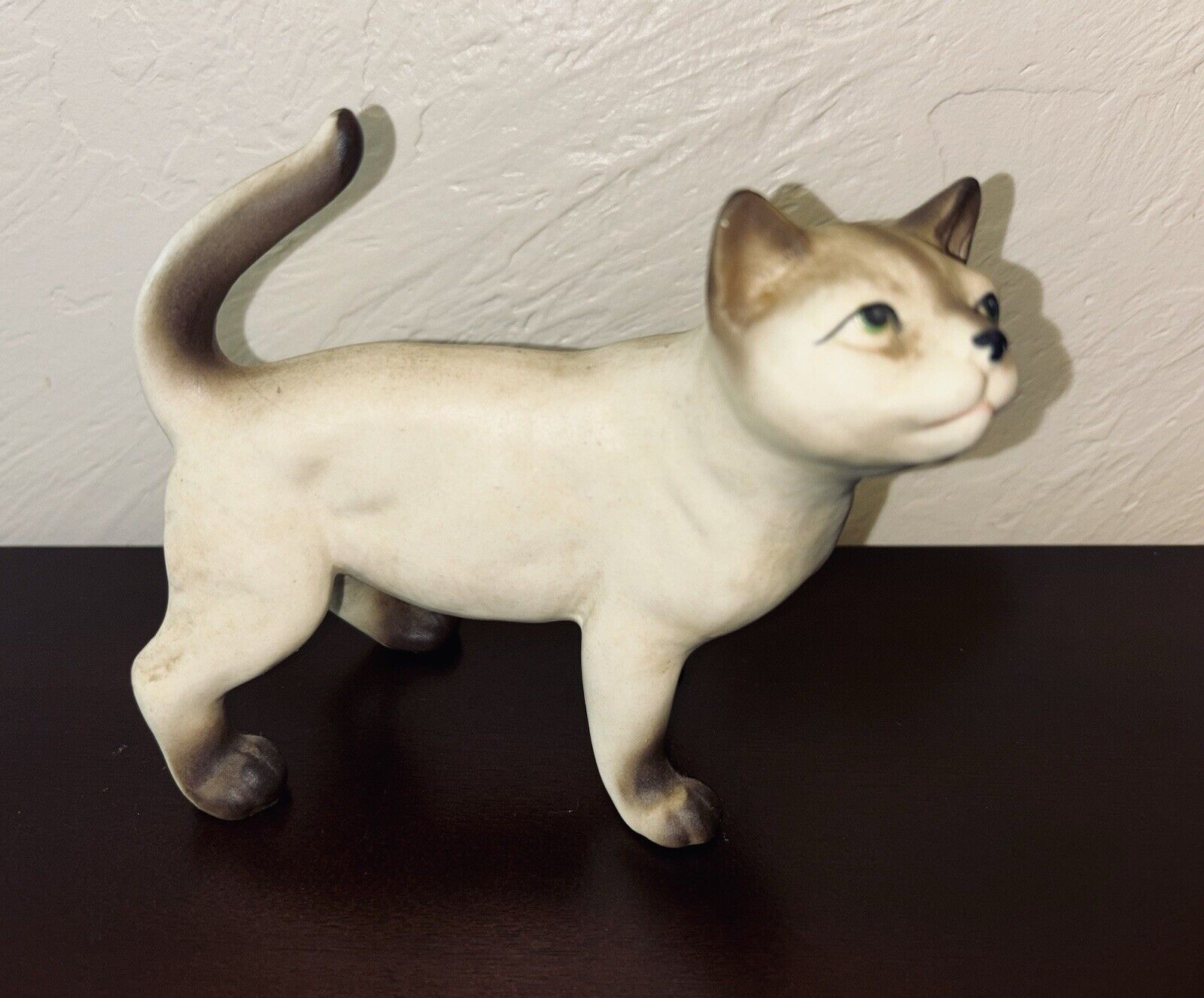 Vintage Ceramic Porcelain Siamese ￼Kitty Cat Brinnco Japan Figurine