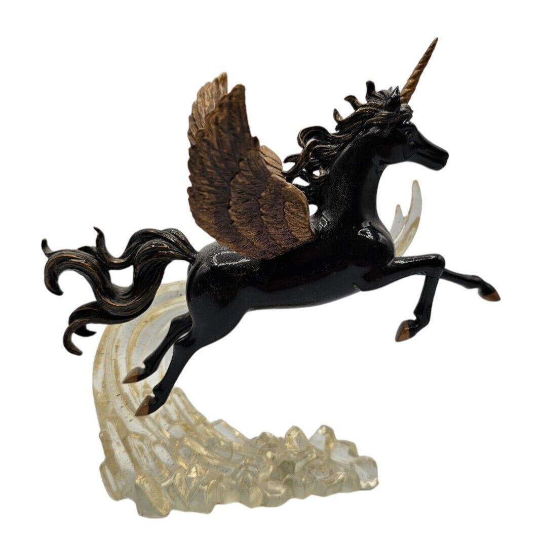 Spirit of the Black Unicorn Collection Glitter Figure RARE Proud Spirit