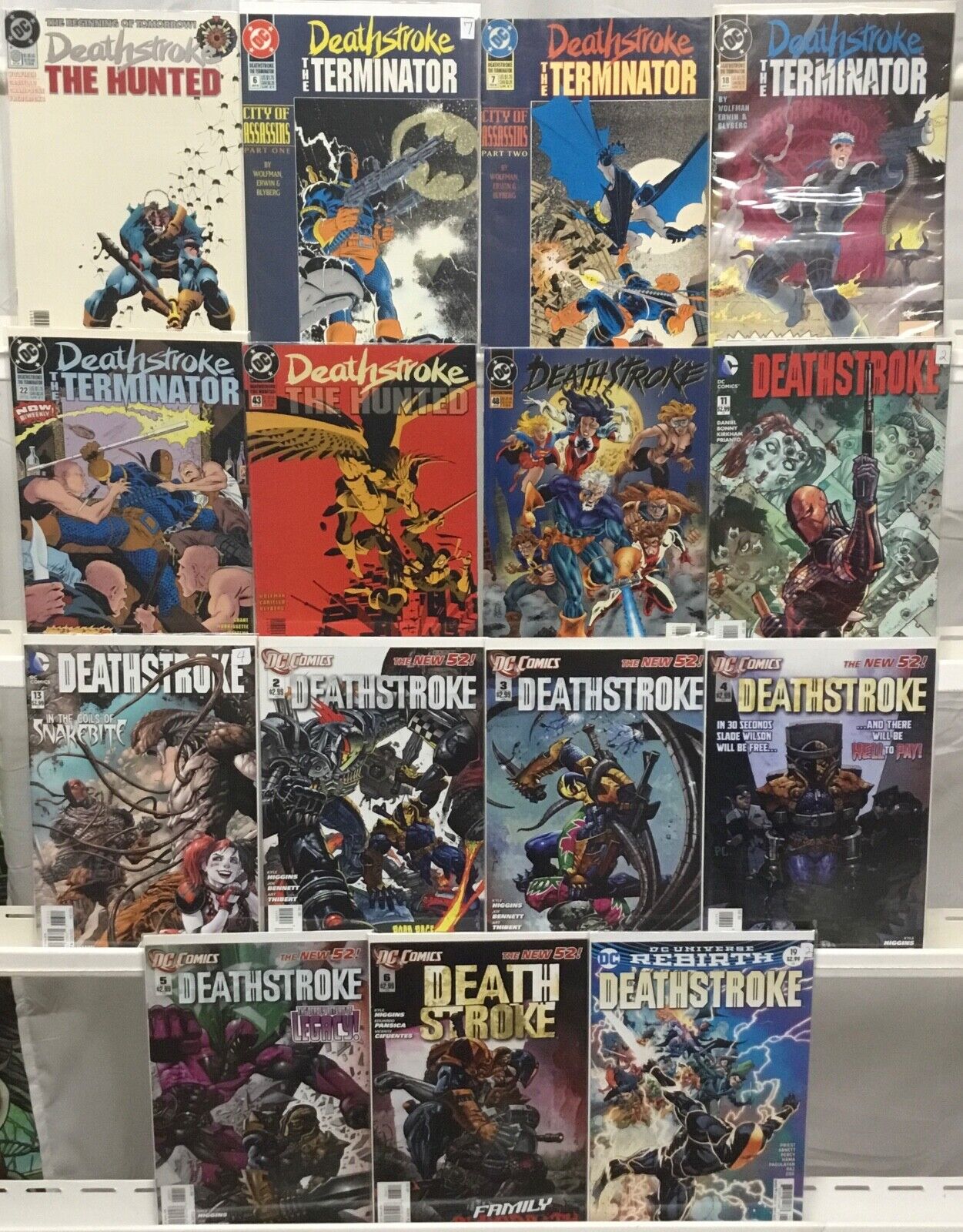 DC Comics - Deathstroke the Terminator - Comic Book Lot of 15 Issues