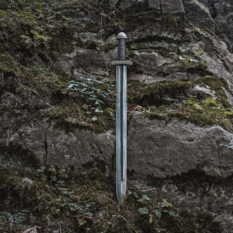 Custom HAND Forged Steel Viking Sword Best Quality Battle Ready Sword