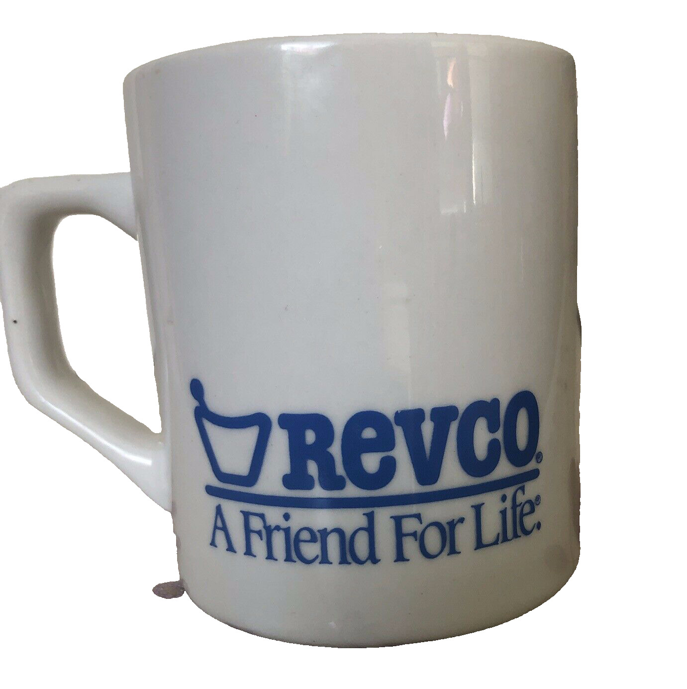 Vintage Revco Drug Store Mug Old Advertising Cup 