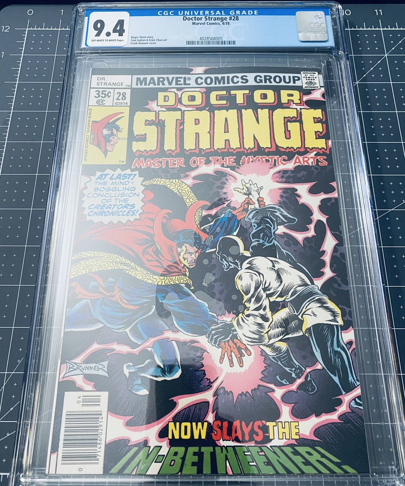 Doctor Strange #28 CGC 9.4 1ST IN-BETWEENER 1978