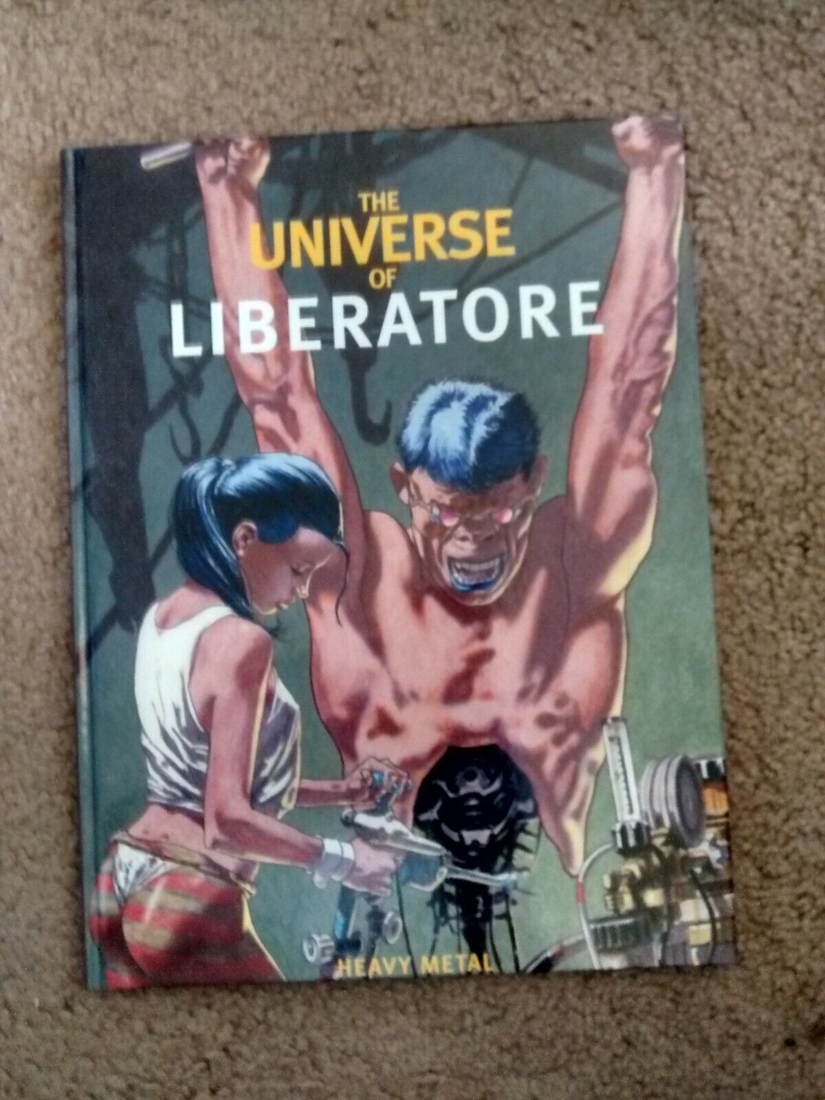 The UNIVERSE OF LIBERATORE- Tanino Liberatore \'04 HEAVY METAL 1st HC Print*RARE