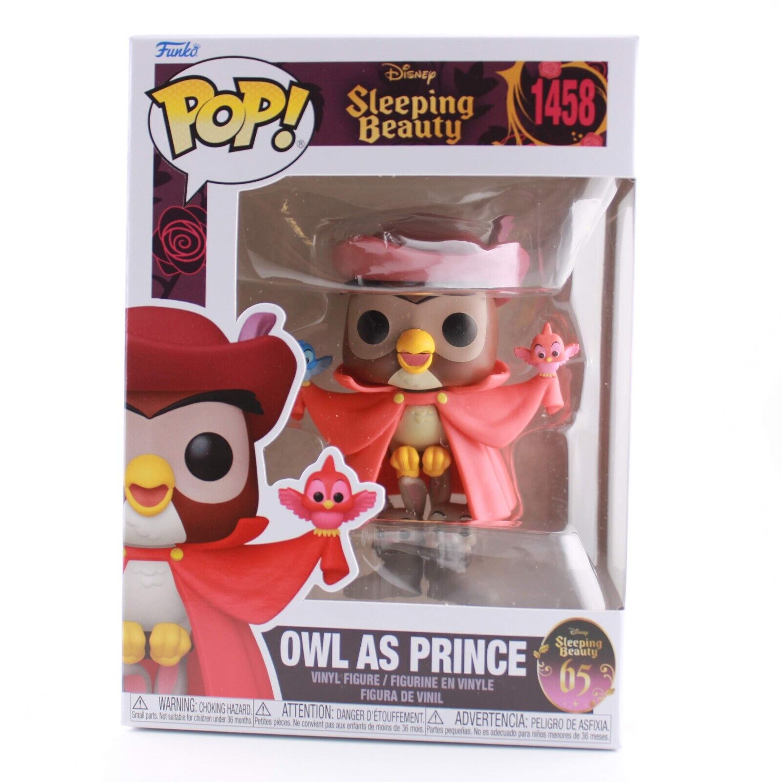 Funko Pop Disney Sleeping Beauty 65th Anniversary - Owl as Prince # 1458