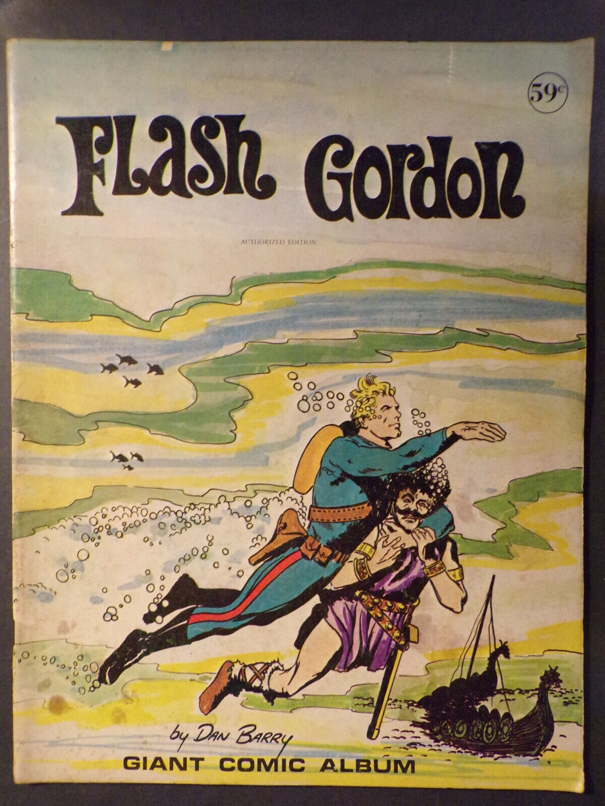Flash Gordon, authorized edition (Modern Promotions 1973) Dan Barry, J91
