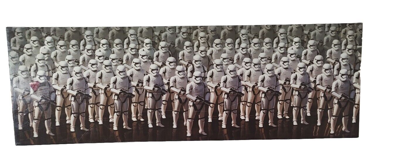 Disney Star Wars Stormtroopers Canvas Art Print Large 36”x12”