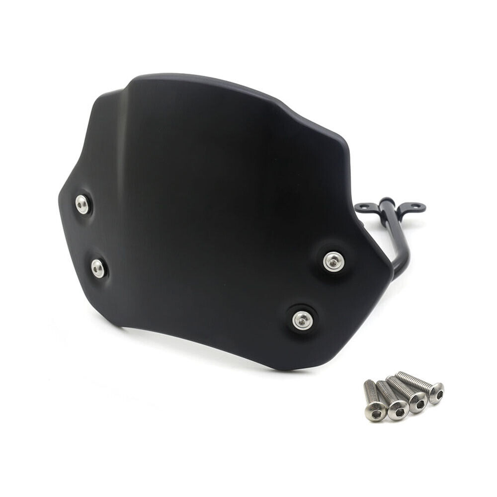 For BMW R NINE T 14-22 Motorcycle Black Headlight Fairing Windshield Deflector