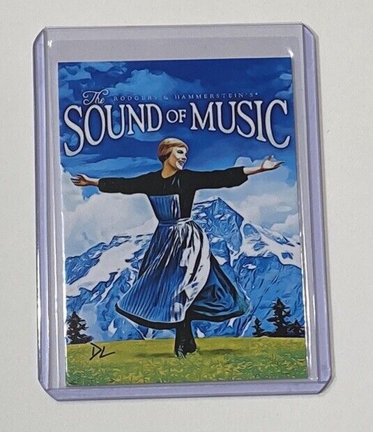 The Sound Of Music Limited Edition Artist Signed Julie Andrews Trading Card 2/10
