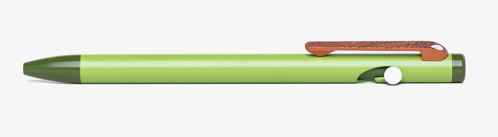 Tactile Turn Sprout Slim Bolt Action Pen Green Body Standard 10-SB1-SEA-SPO