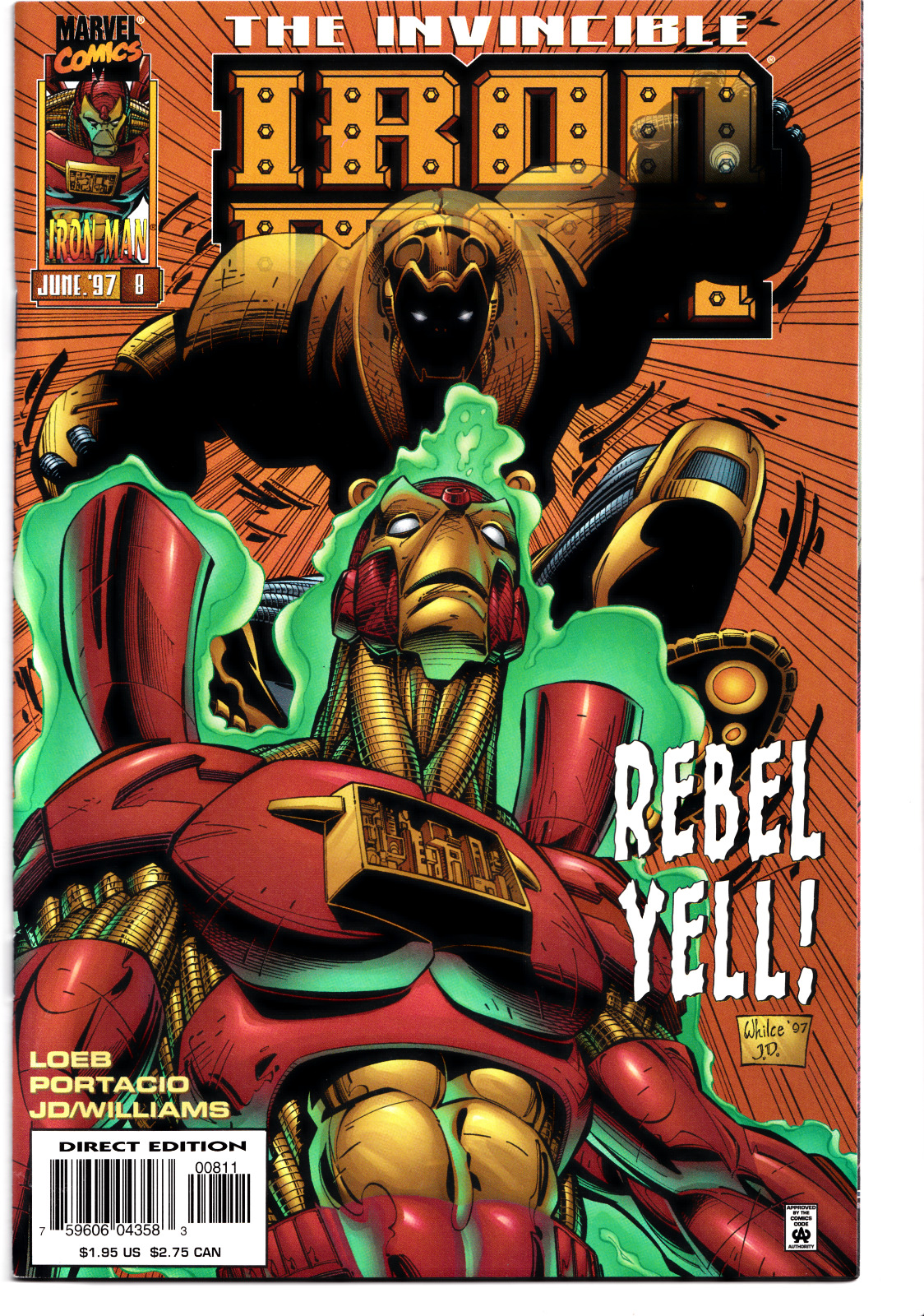Iron Man #8 1997 Marvel Comics