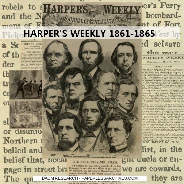 Civil War: Harper\'s Weekly 1861-1865 USB Drive