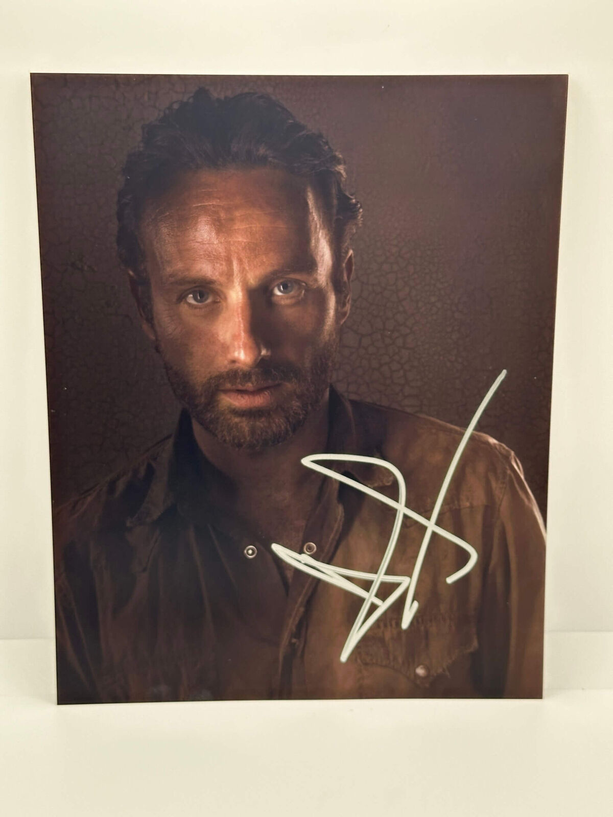 Rick Grimes Walking Dead Signed Autographed Photo Authentic 8X10 COA