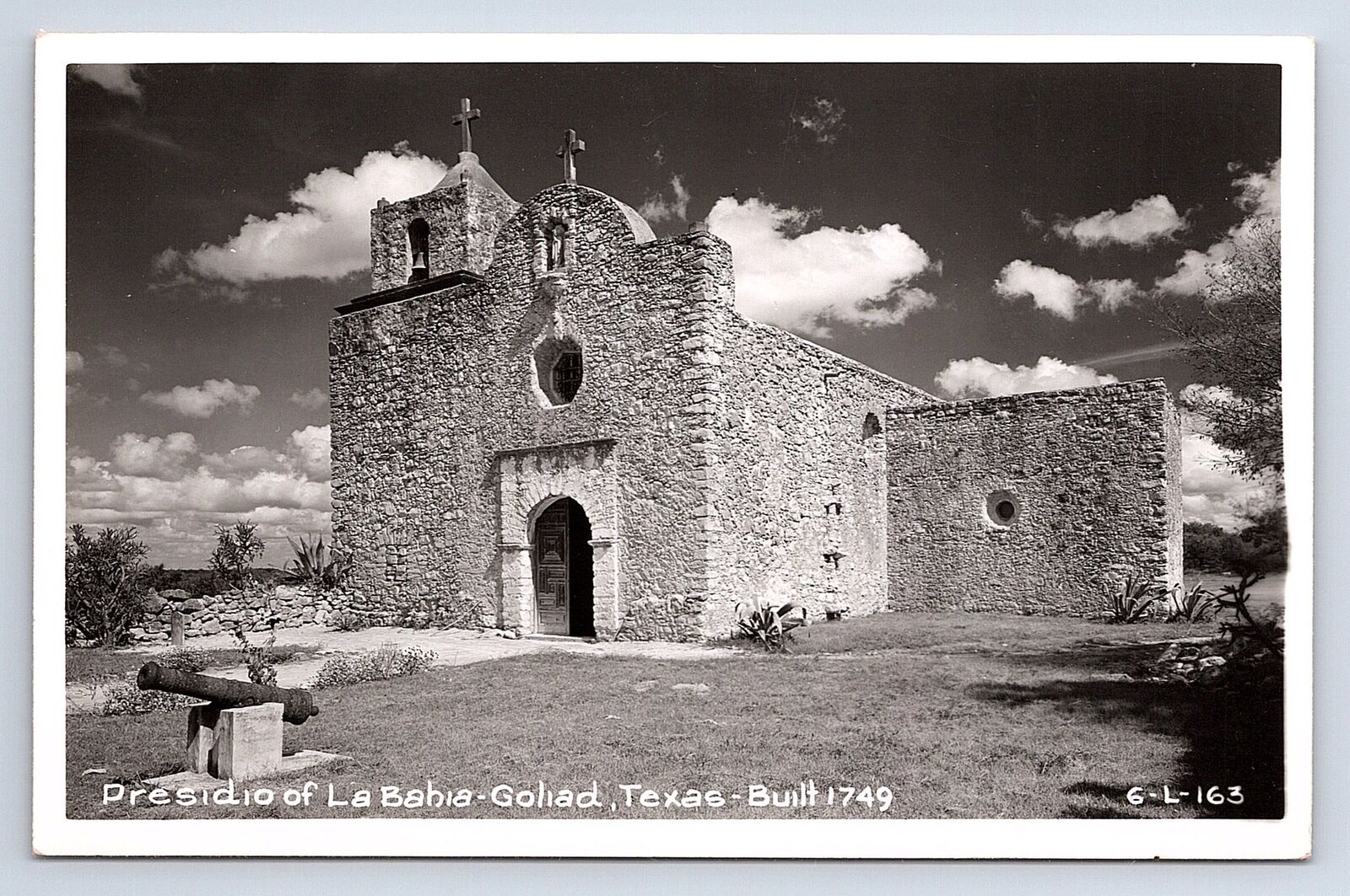 Postcard RPPC Presidio La Bahia-Goliad Texas Built 1749