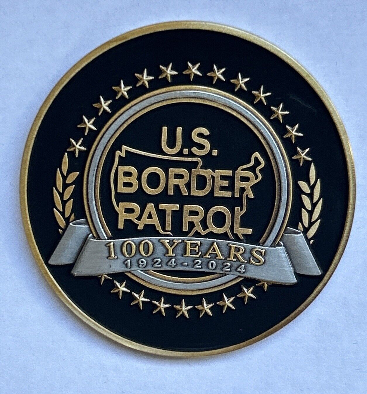 United States Border Patrol USBP CBP Patrol  Centennial  Edition Challenge Coin