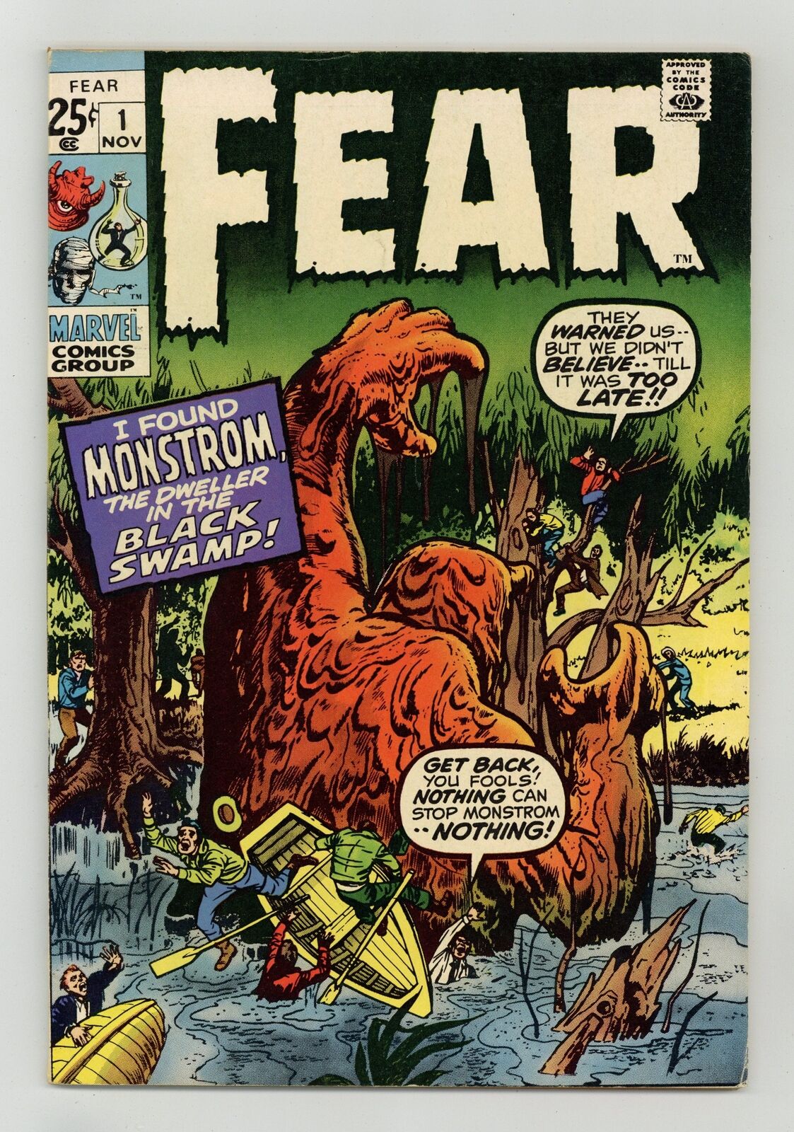 Fear #1 VG/FN 5.0 1970
