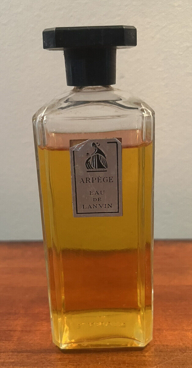 Vintage Arpege Eau de Lanvin 4 oz 120 ml Eau de Parfum Old Formula Rare 90% Full