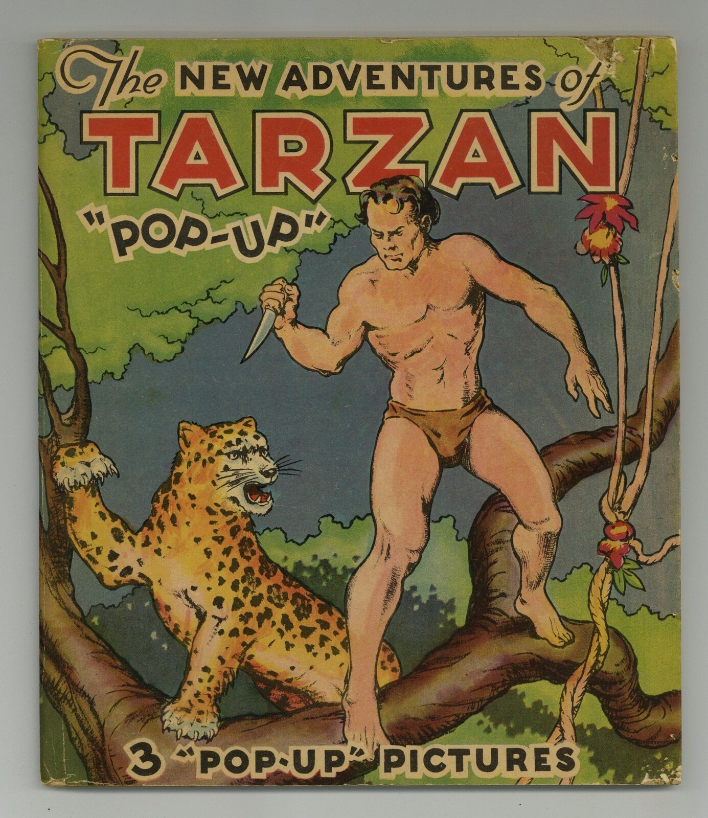 Pop-Up New Adventures of Tarzan #209 VG 4.0 1935