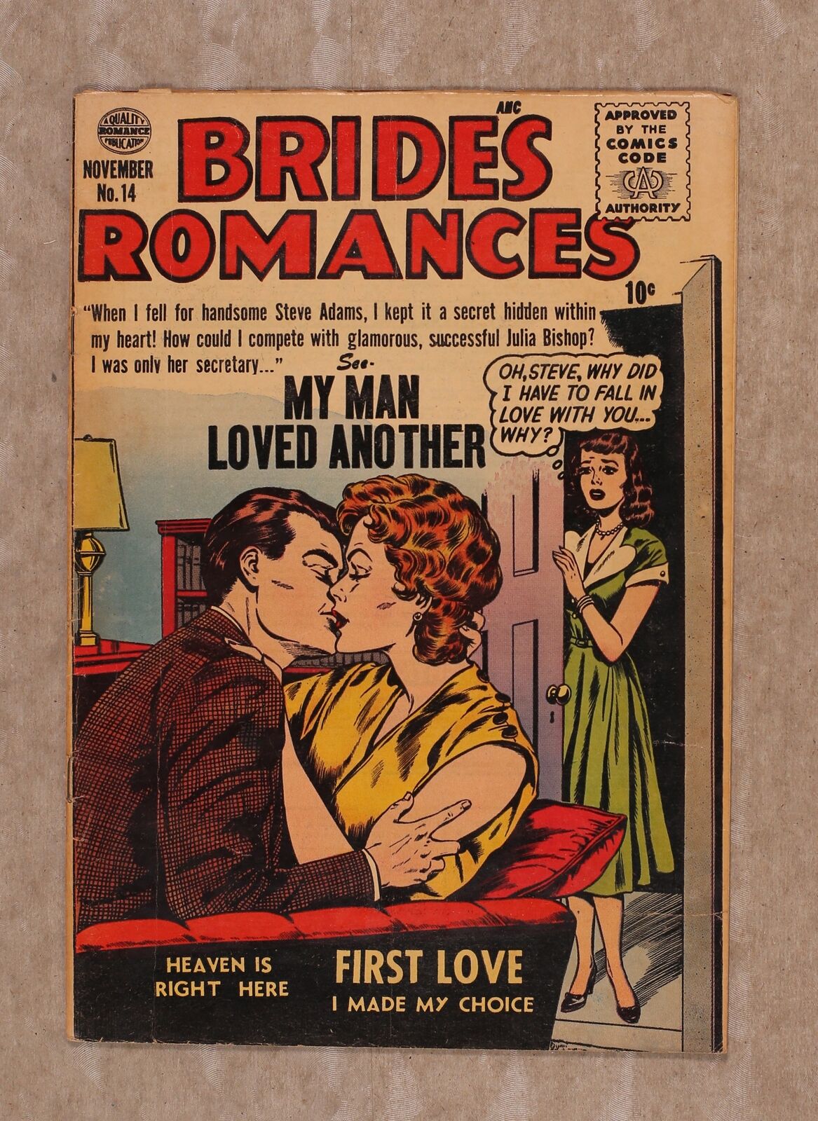 Brides Romances #14 GD/VG 3.0 1955