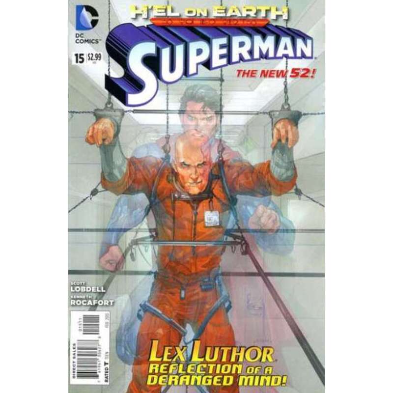 Superman (2011 series) #15 in Very Fine + condition. DC comics [c`
