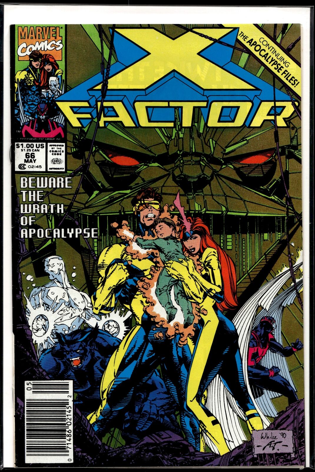 1991 X-Factor #66 Newsstand Marvel Comic