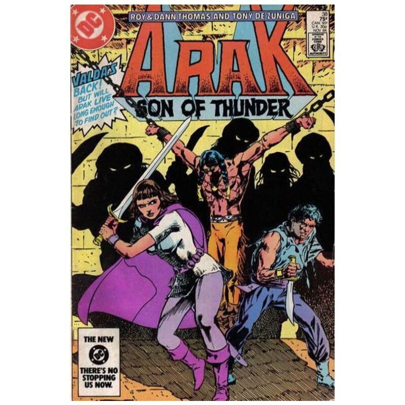 Arak/Son of Thunder #38 in Near Mint condition. DC comics [p\\
