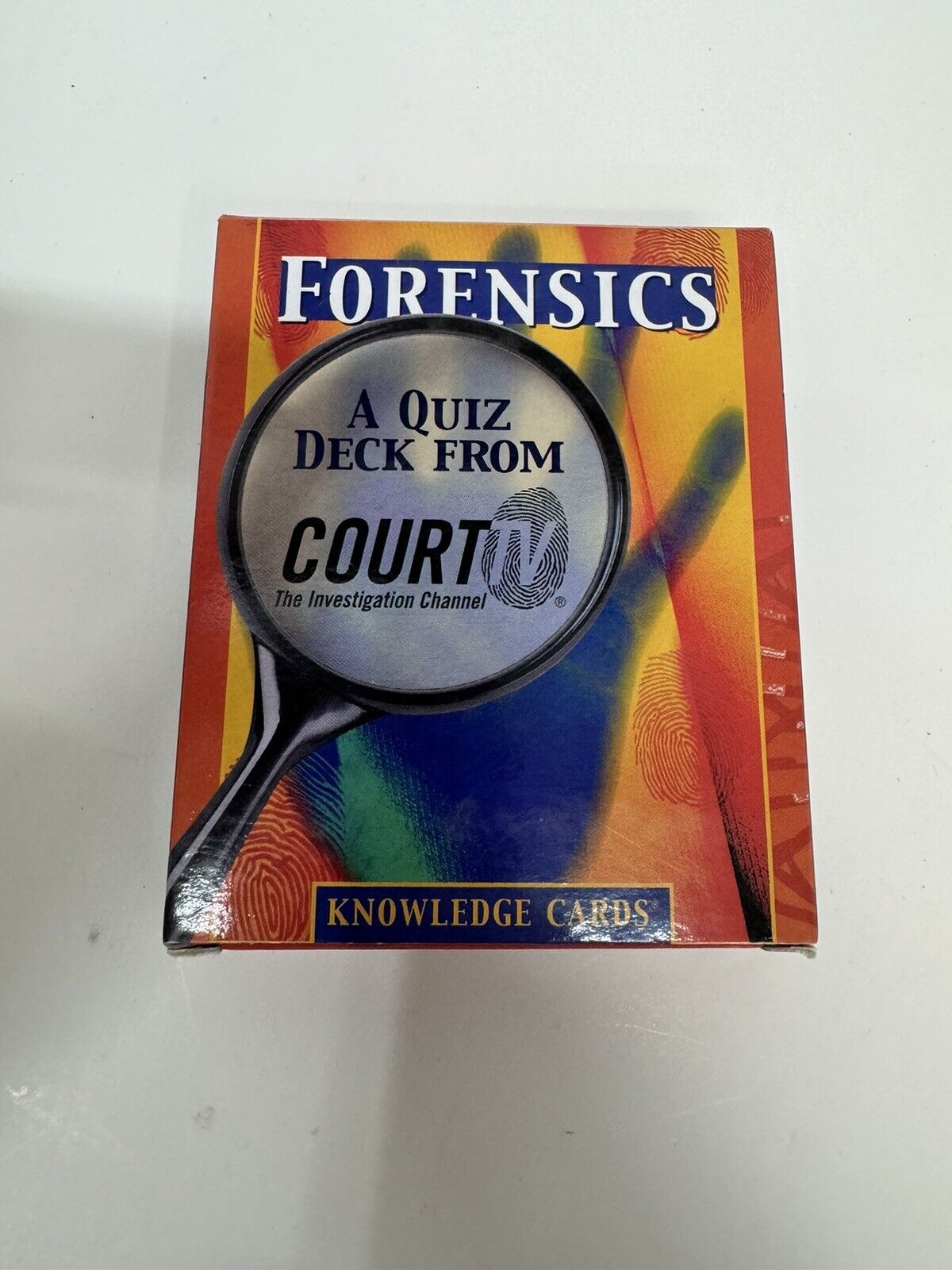 Forensics Knowledge Cards A Quiz Deck from Court TV Coroner Investigation 