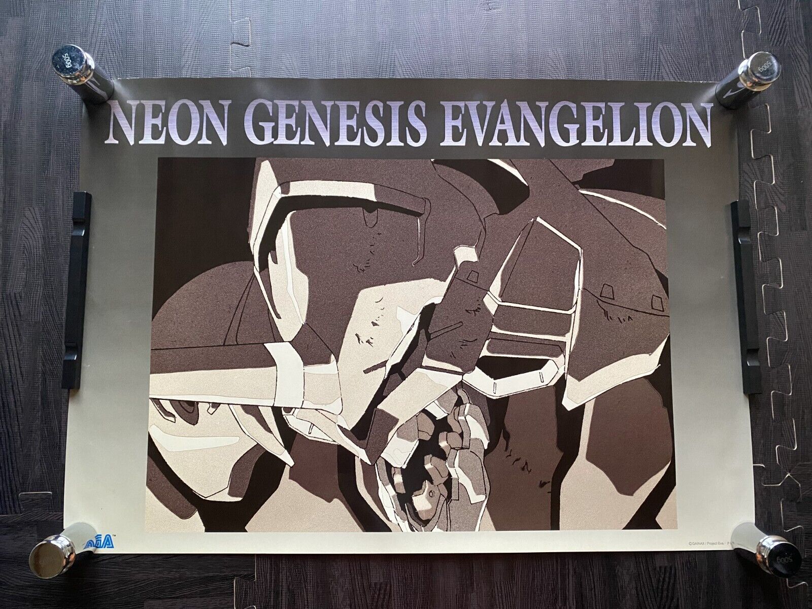 Neon Genesis Evangelion Poster Unit 01 B2 20.28x28.66in 1997 Yoshiyuki Sadamoto