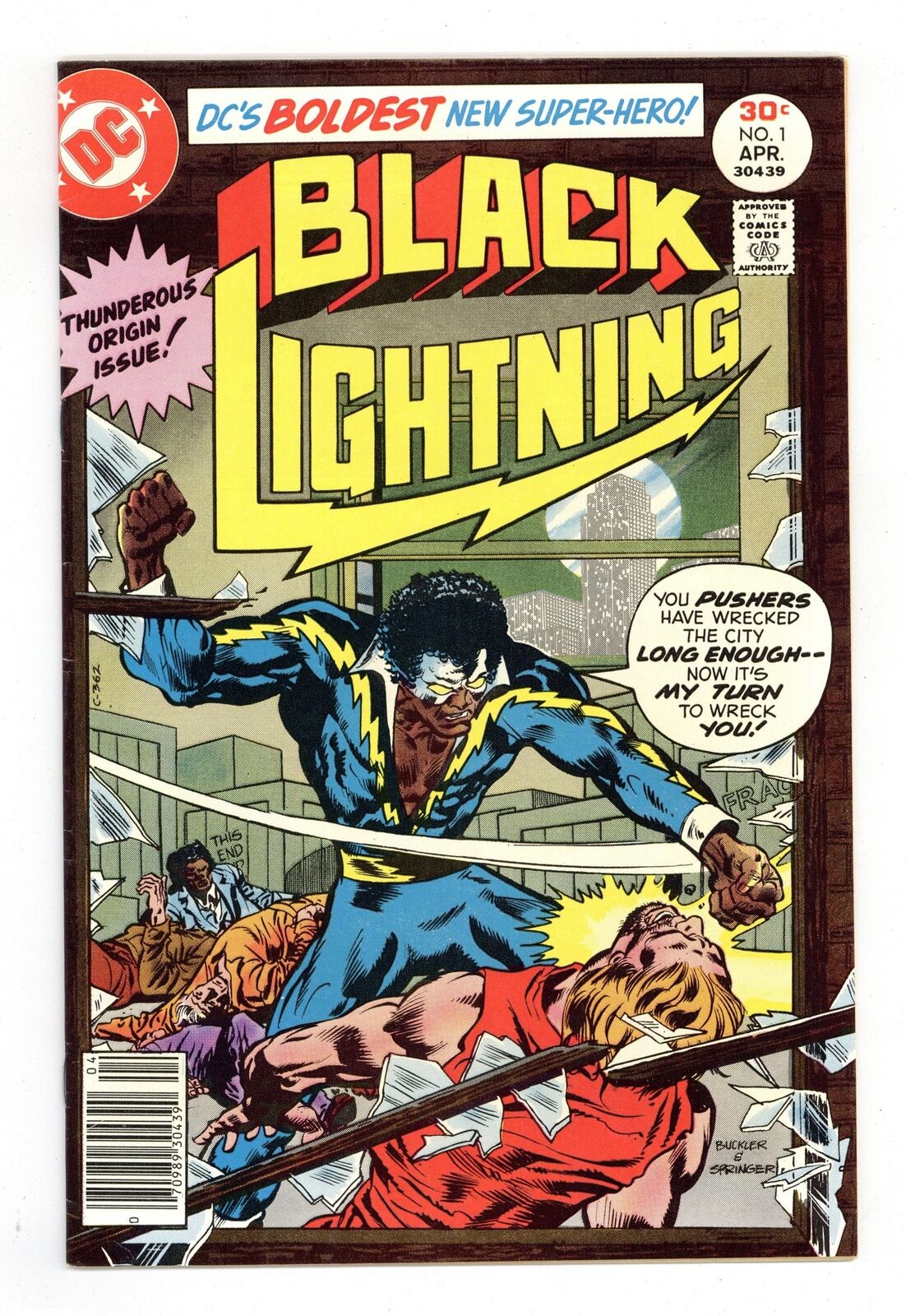 Black Lightning #1 VF- 7.5 1977 1st app. Black Lightning