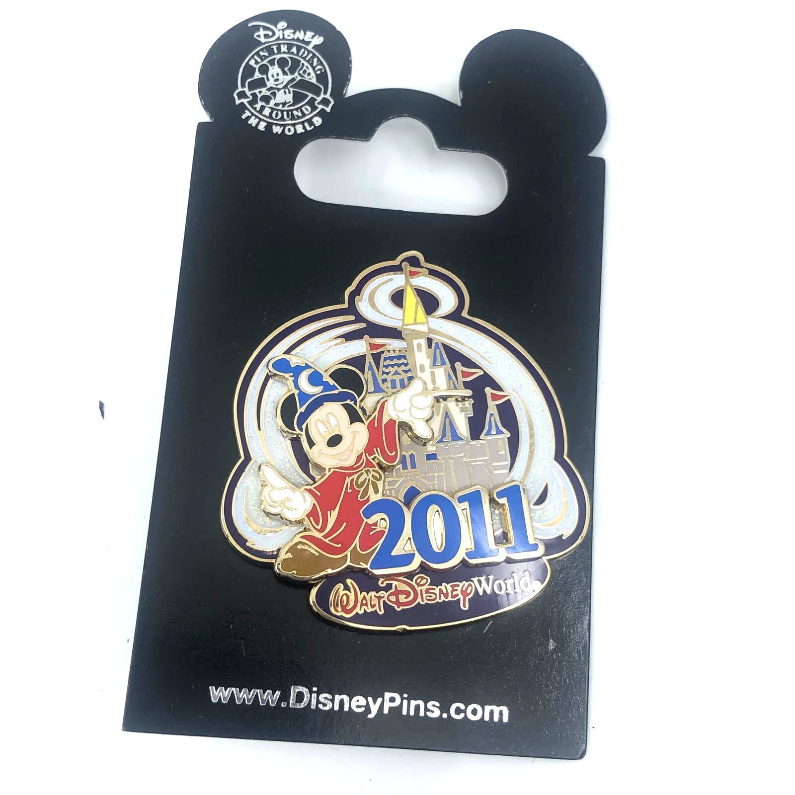 Disney 2011 Mickey Mouse Sorcerer Wizard Magic Kingdom Fantasia *NEW*