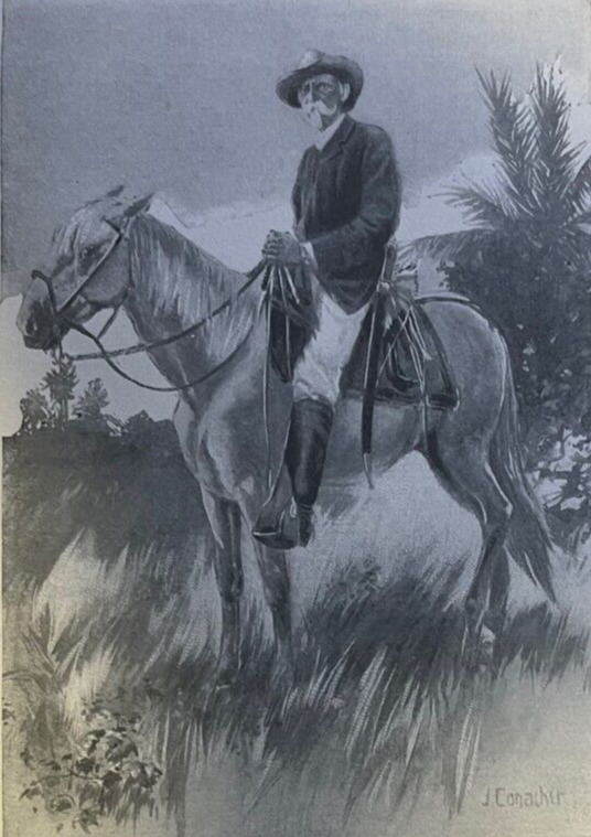 1899  General Maximo Gomez Revolution in Cuba