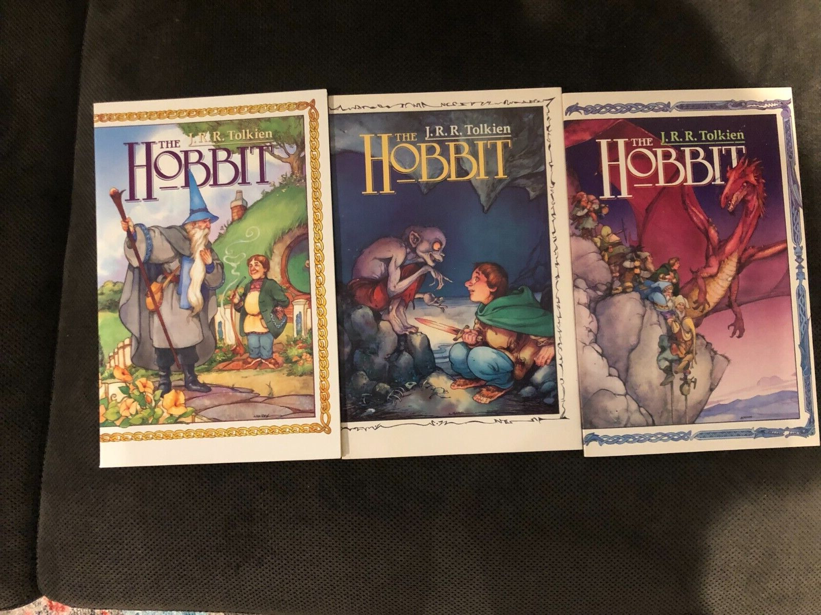 The Hobbit #1-3 Complete Set 1989 JRR TOLKIEN David Wenzel Eclipse Comics - NM 