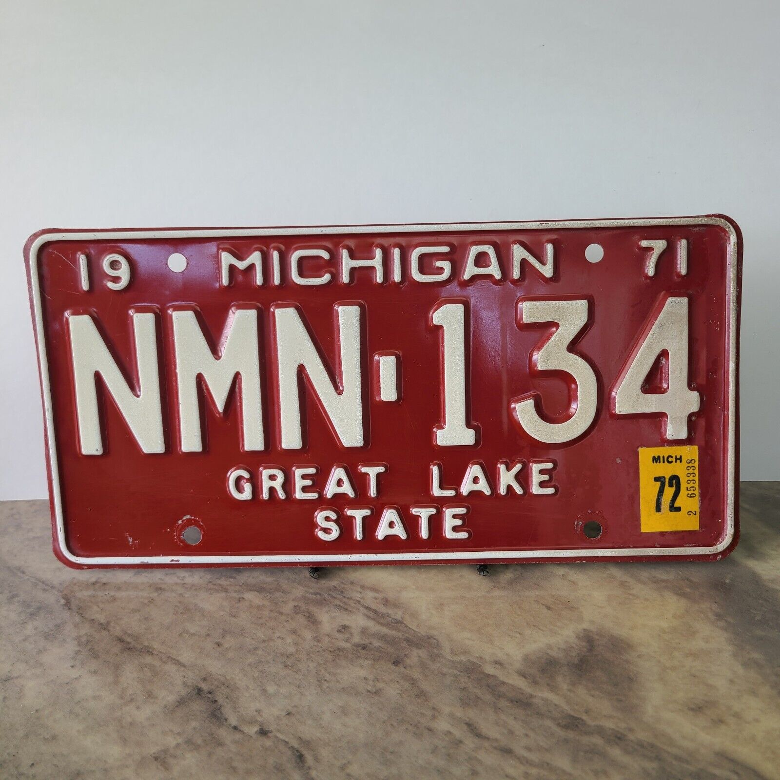 1971 Michigan License Plate - Real Auto Nostalgia  